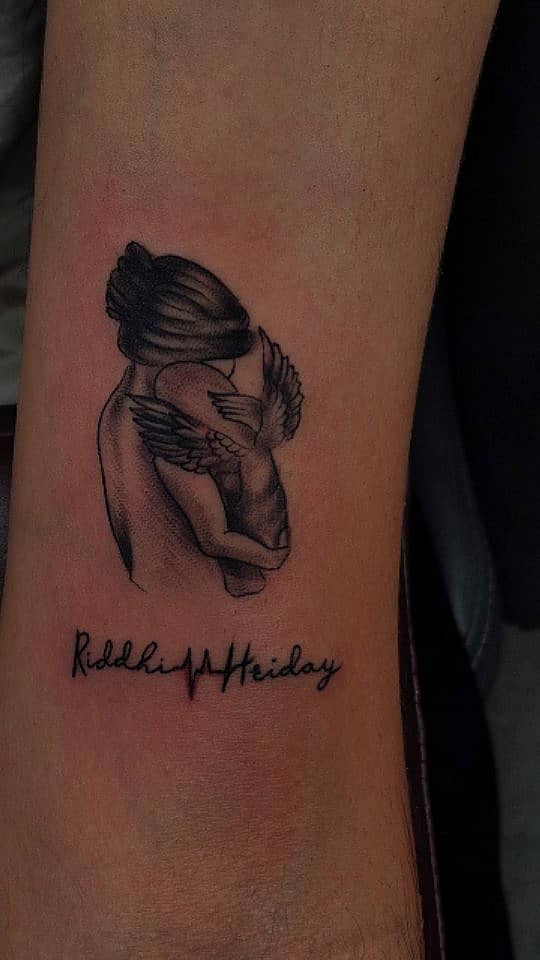Guardian Embrace with Heartbeat