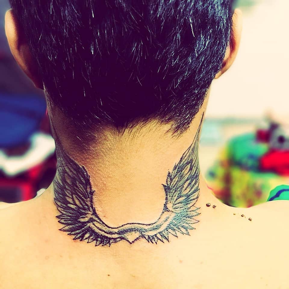 Guardian Wings at the Nape