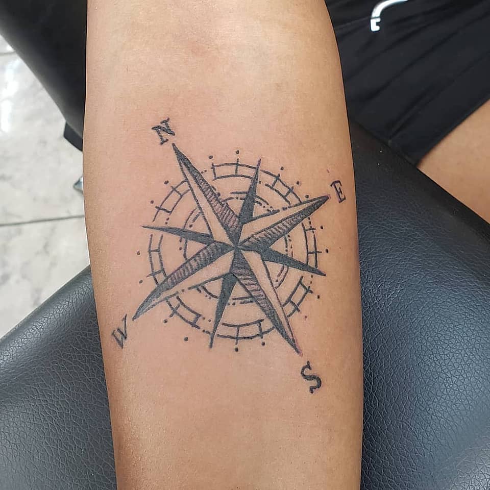 Guiding Compass Rose