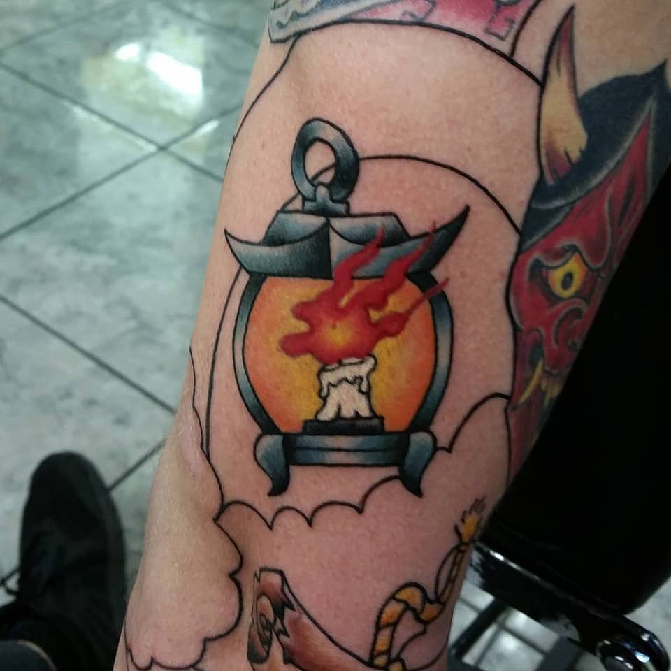 Guiding Lantern Flame