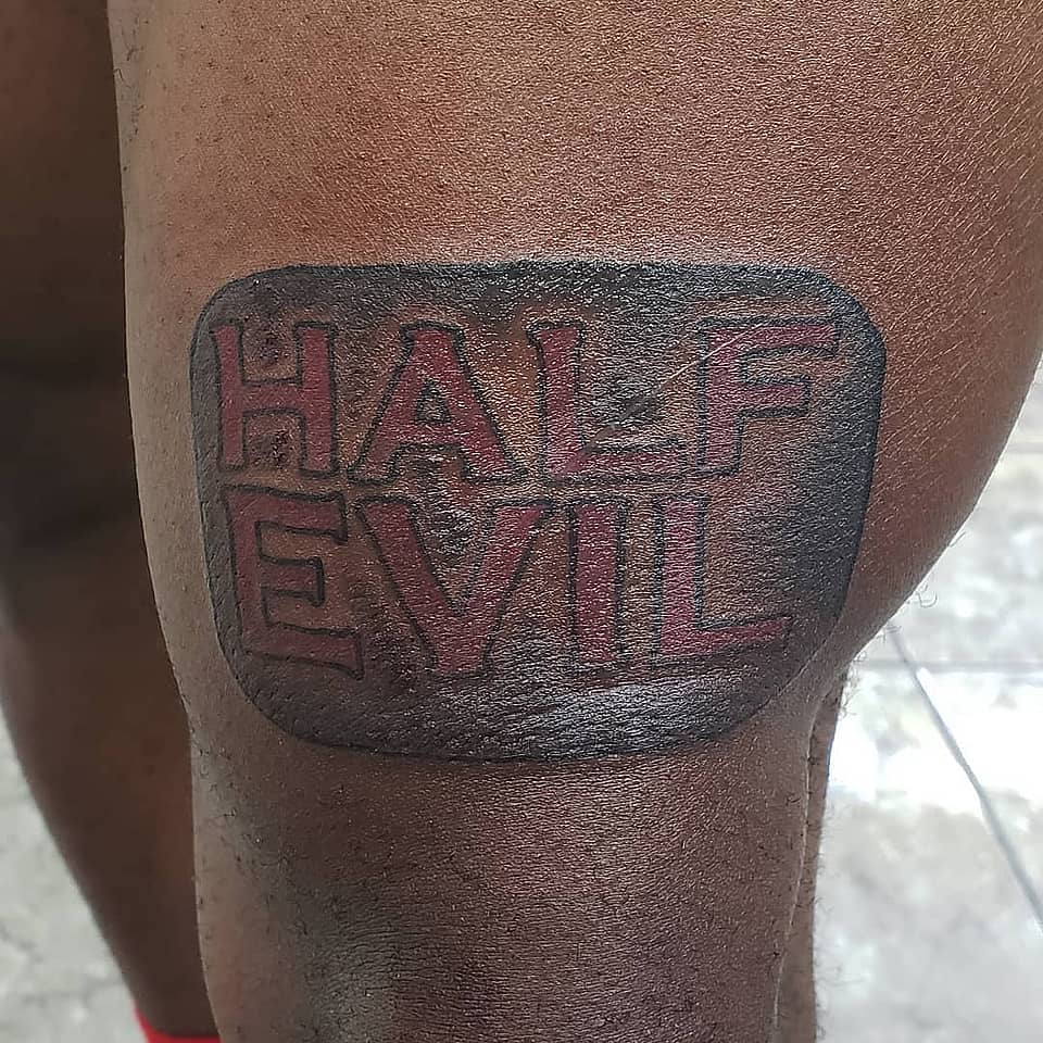 Half Evil Badge