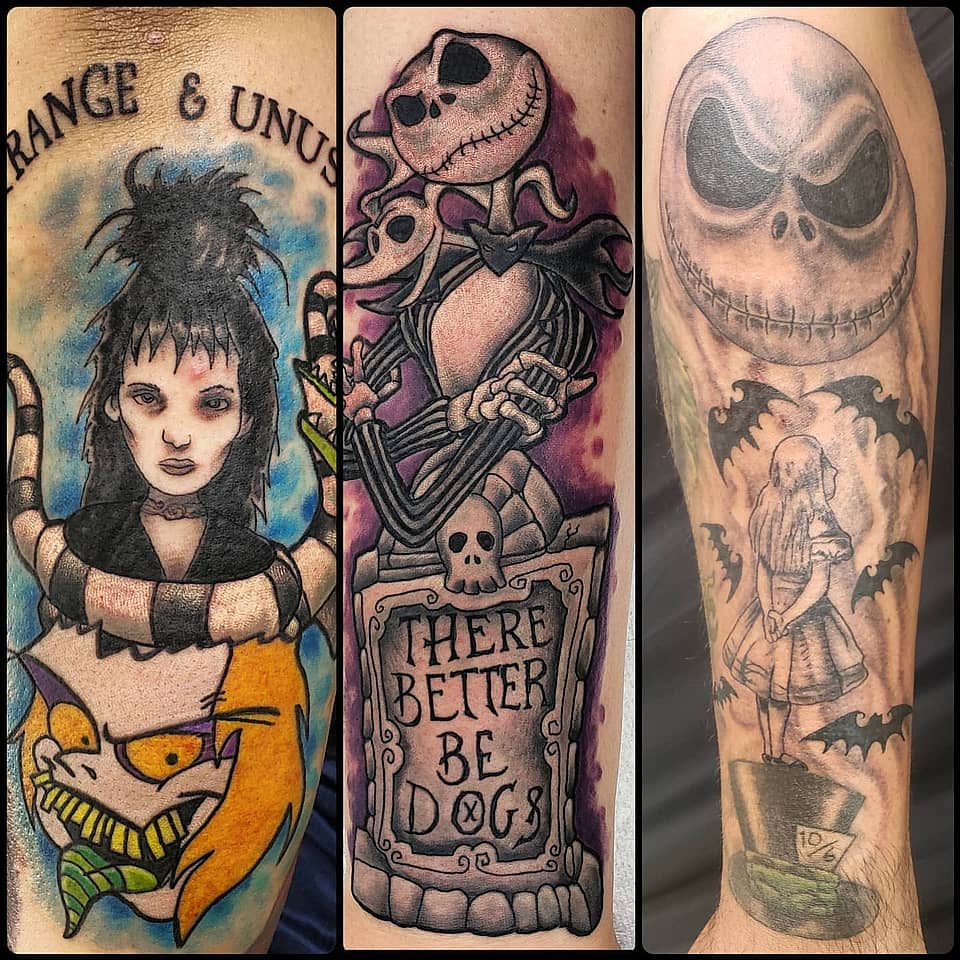 Halloween Pop-Culture Trio: Beetlejuice, Jack & Wonderland