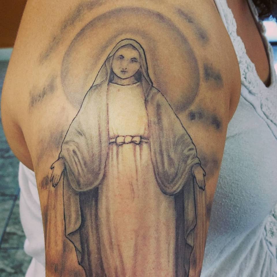 Haloed Madonna