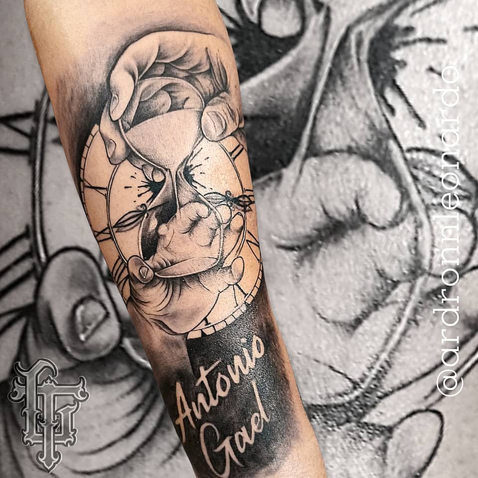 Hands of Time (Parent & Child)