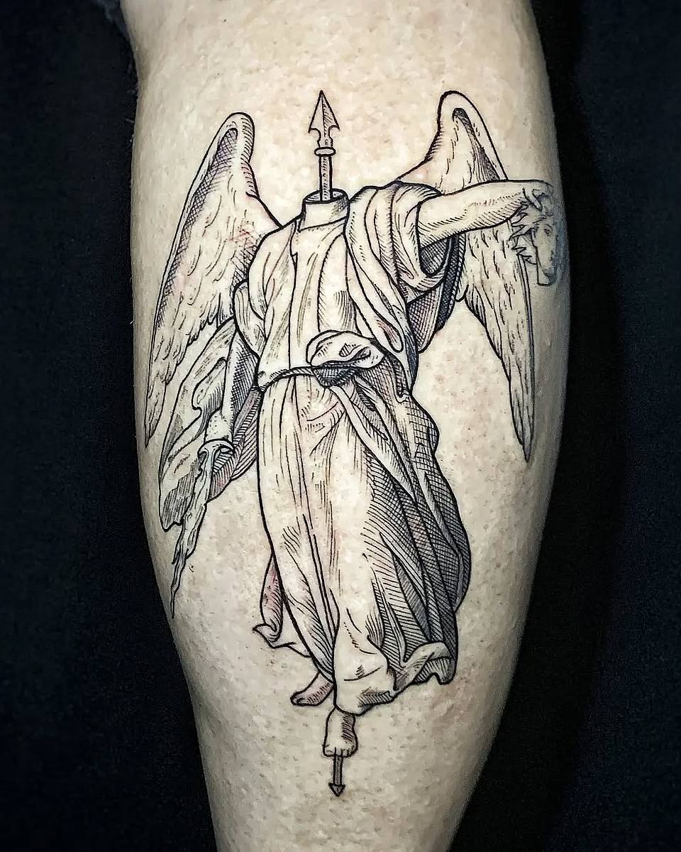 Headless Winged Statue