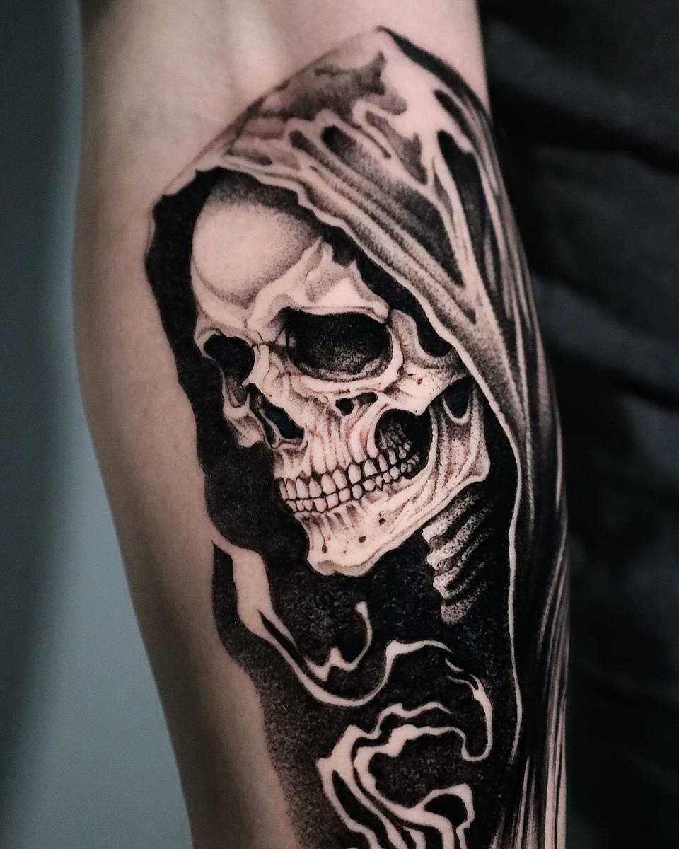 Hooded Skull Reaper