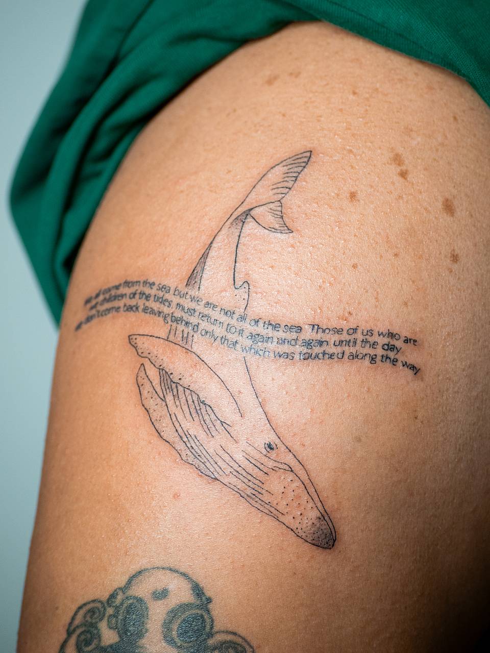 Humpback and Sea Quote