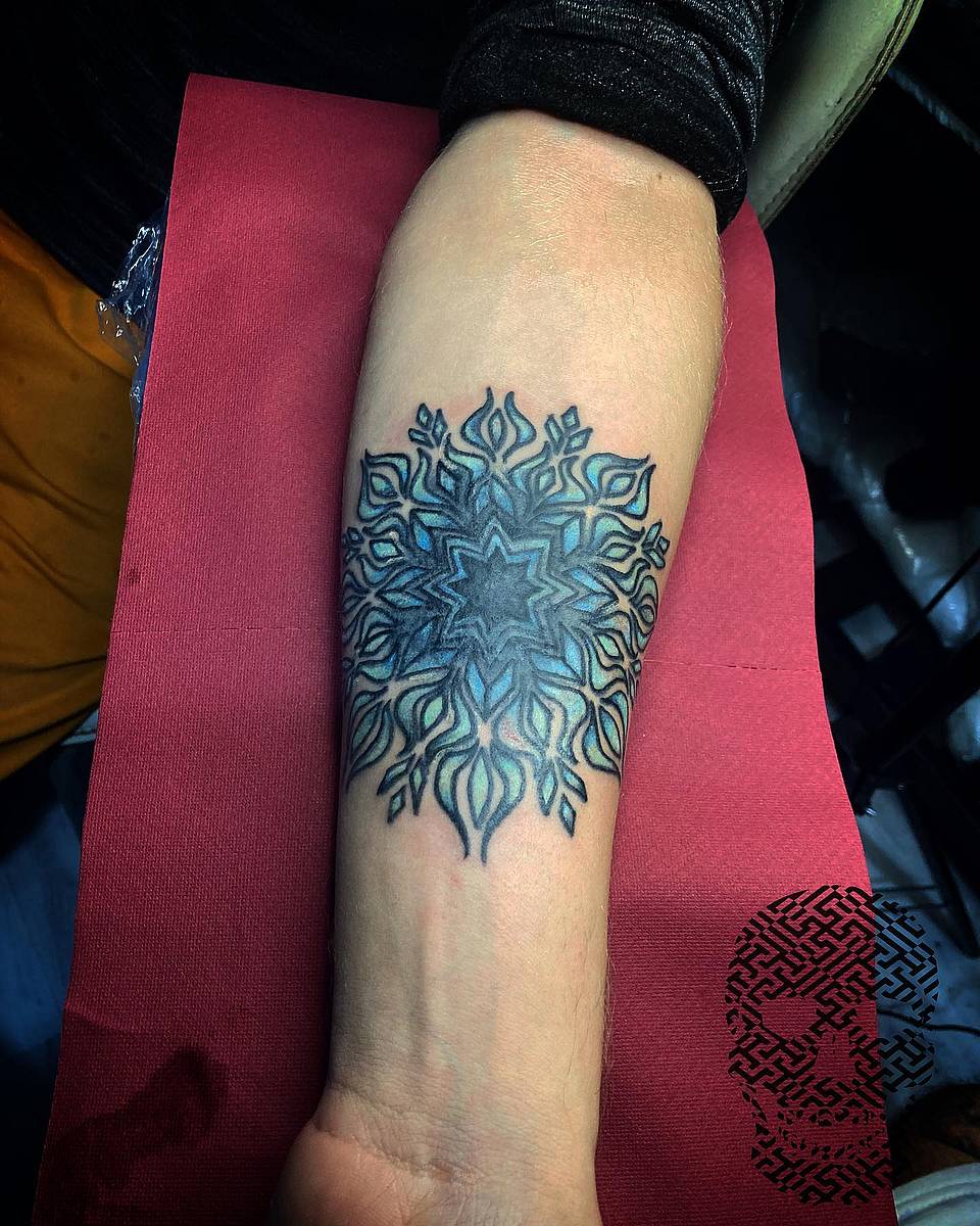 Icy Star Mandala