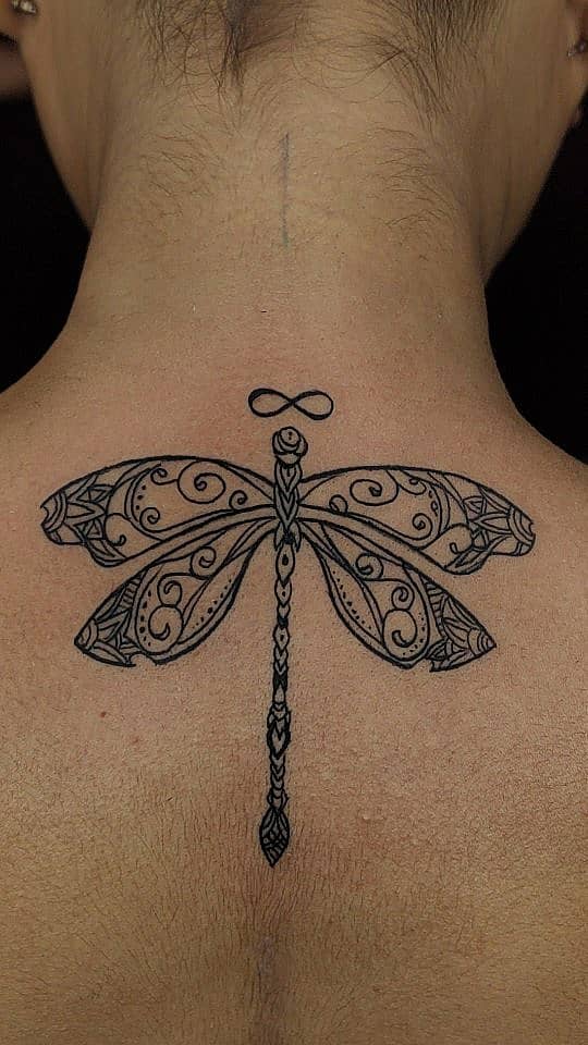Infinity Dragonfly Ornament