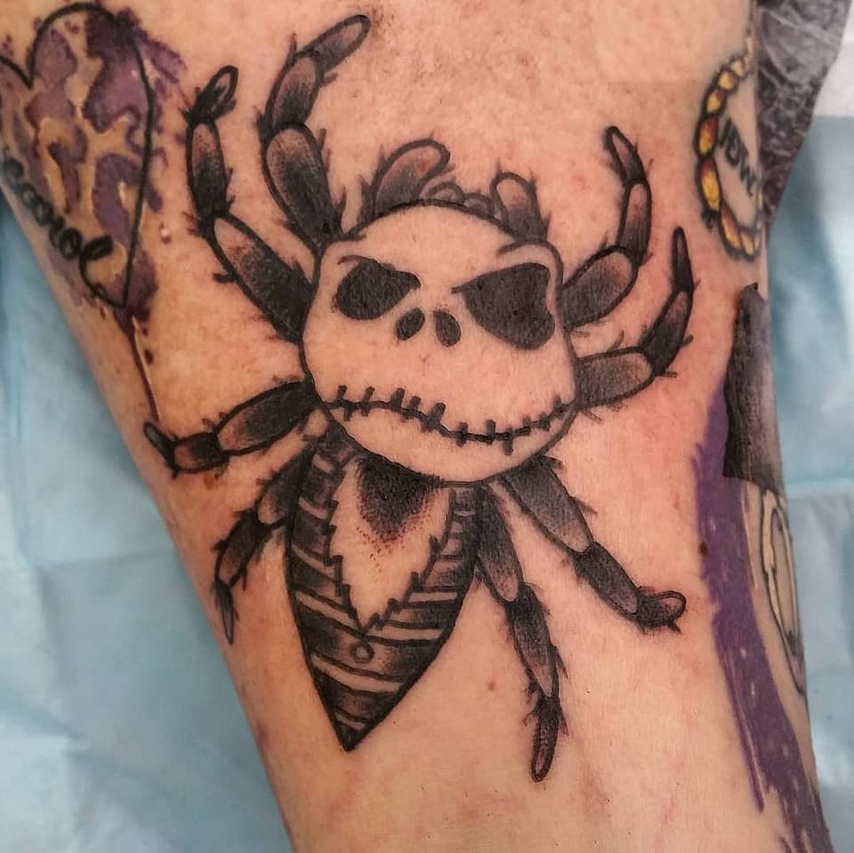 Jack Skellington Spider Mashup