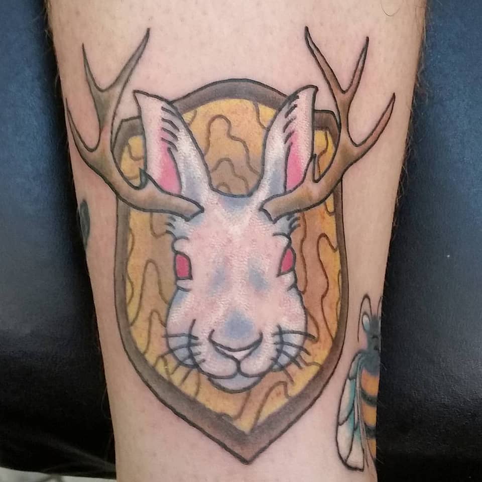 Jackalope Trophy Plaque