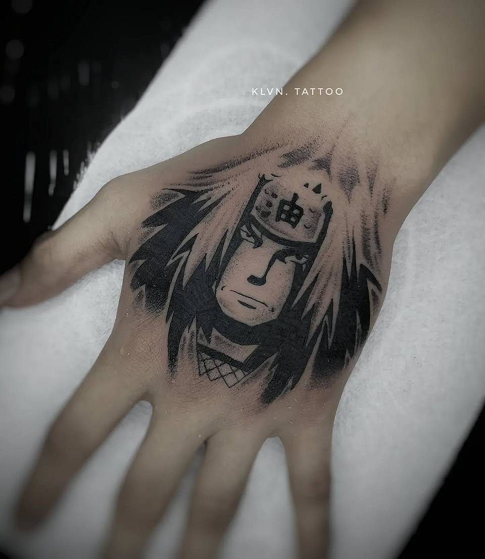 Jiraiya Hand Portrait