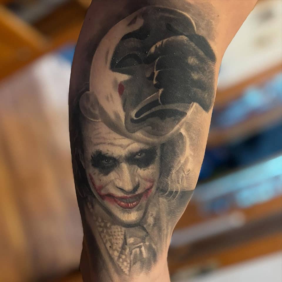 Joker Mask Portrait