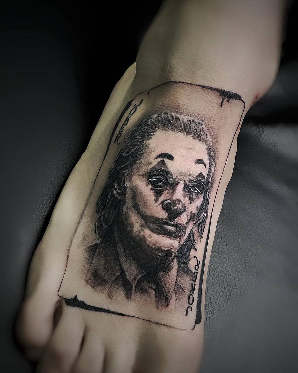 Joker Playing Card Portrait