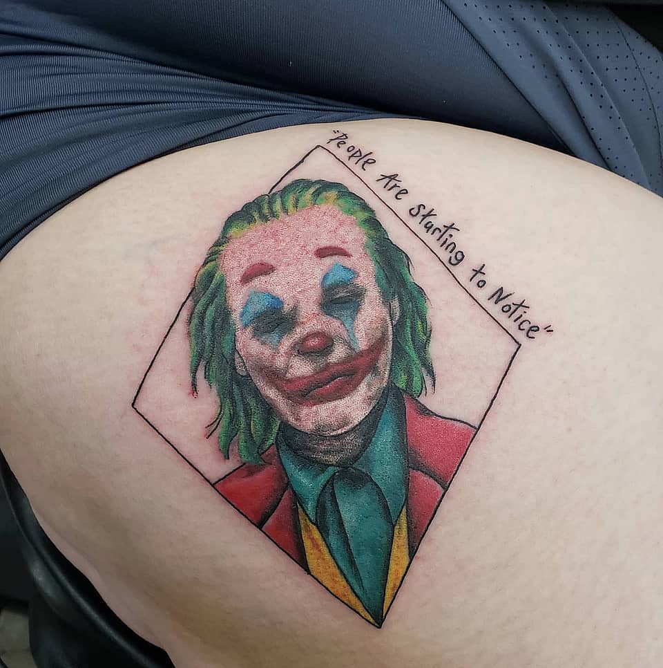 Joker Portrait: People Are Starting to Notice