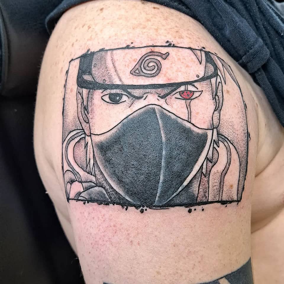 Kakashi Sharingan Portrait