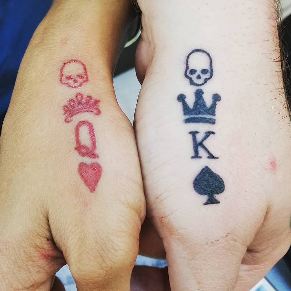 King and Queen Skull Suits