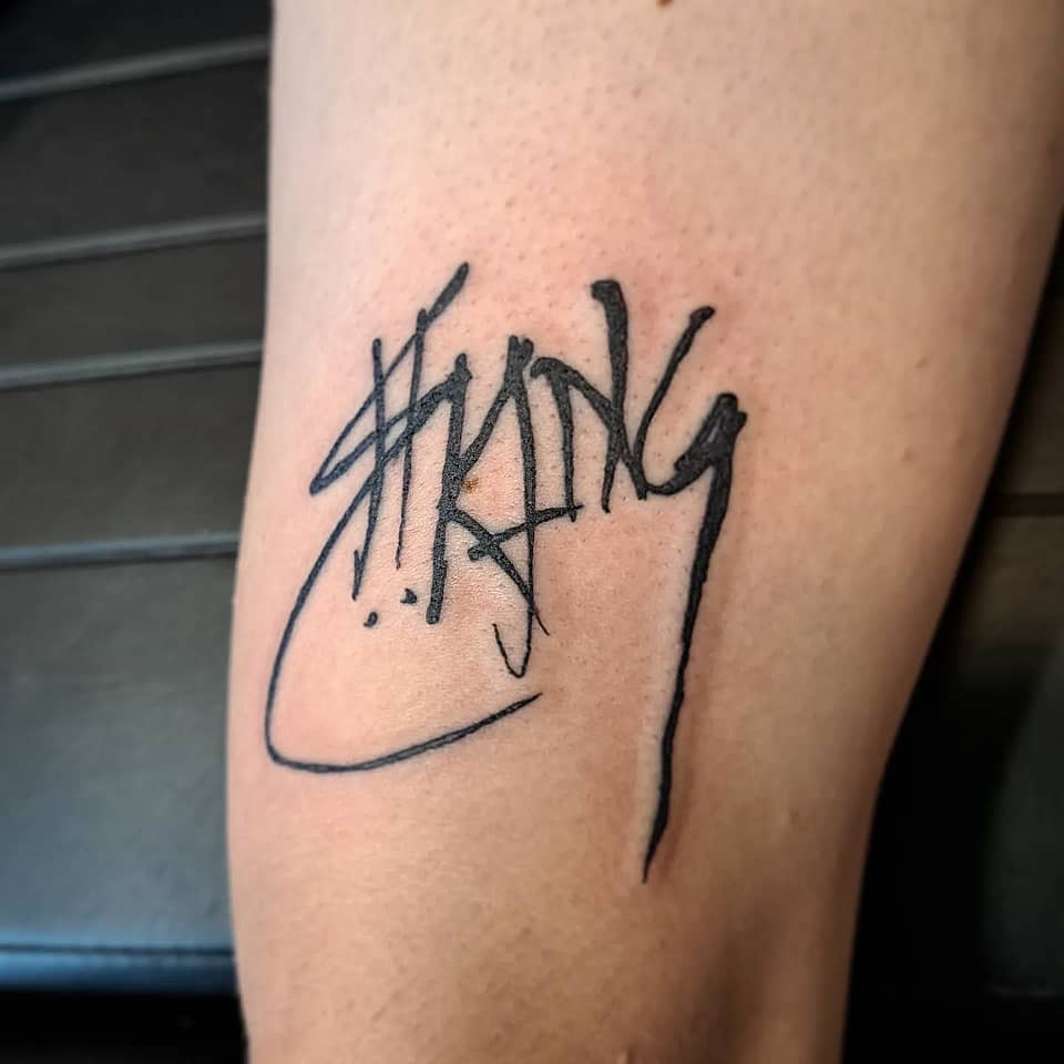 King Handstyle Tag