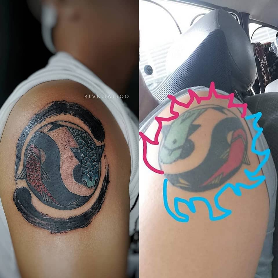 Koi Yin-Yang Enso