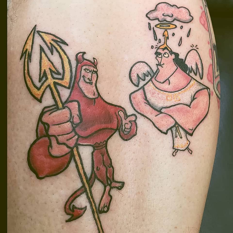 Kronk's Shoulder Angel vs Devil