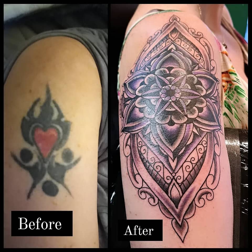 Lacework Mandala Cover-Up