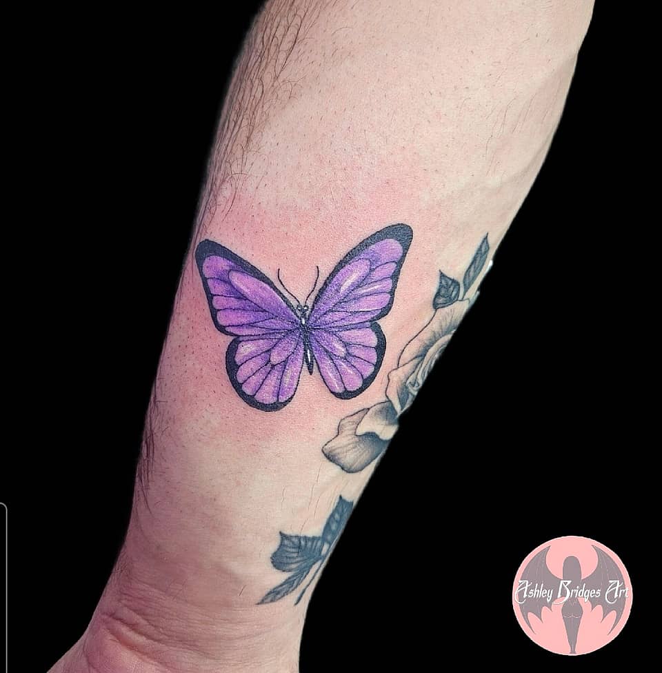 Lavender Butterfly