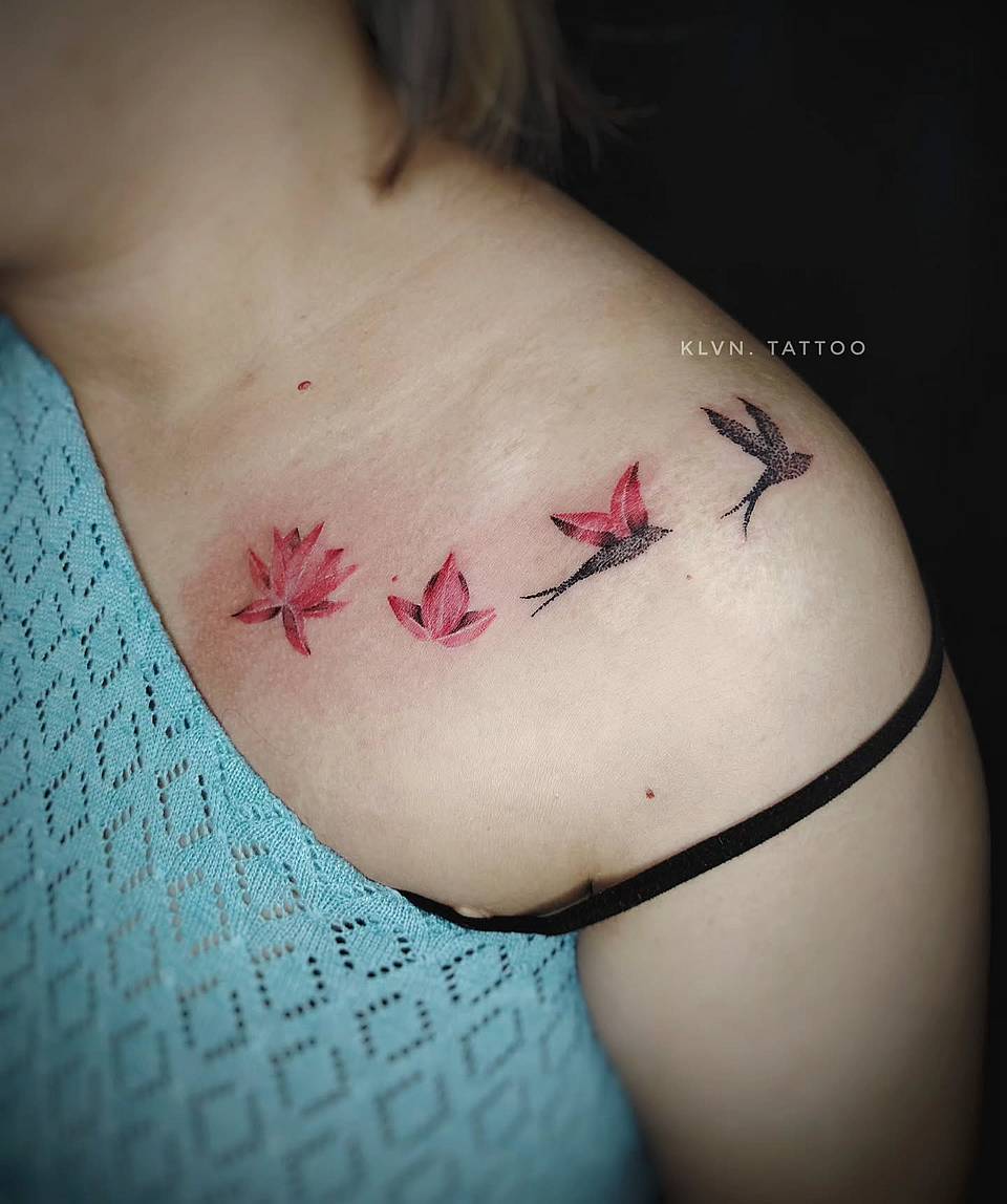 Leaves into Swallows