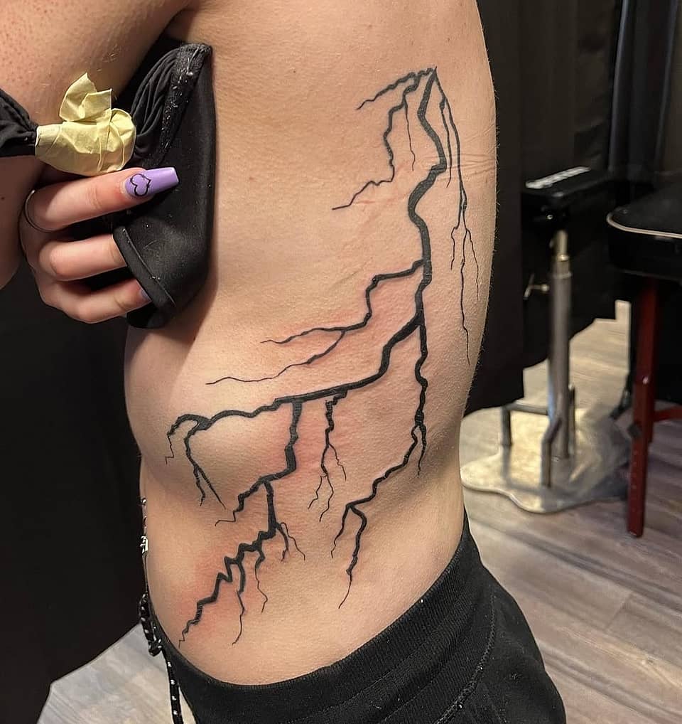 Lightning Rib Veins