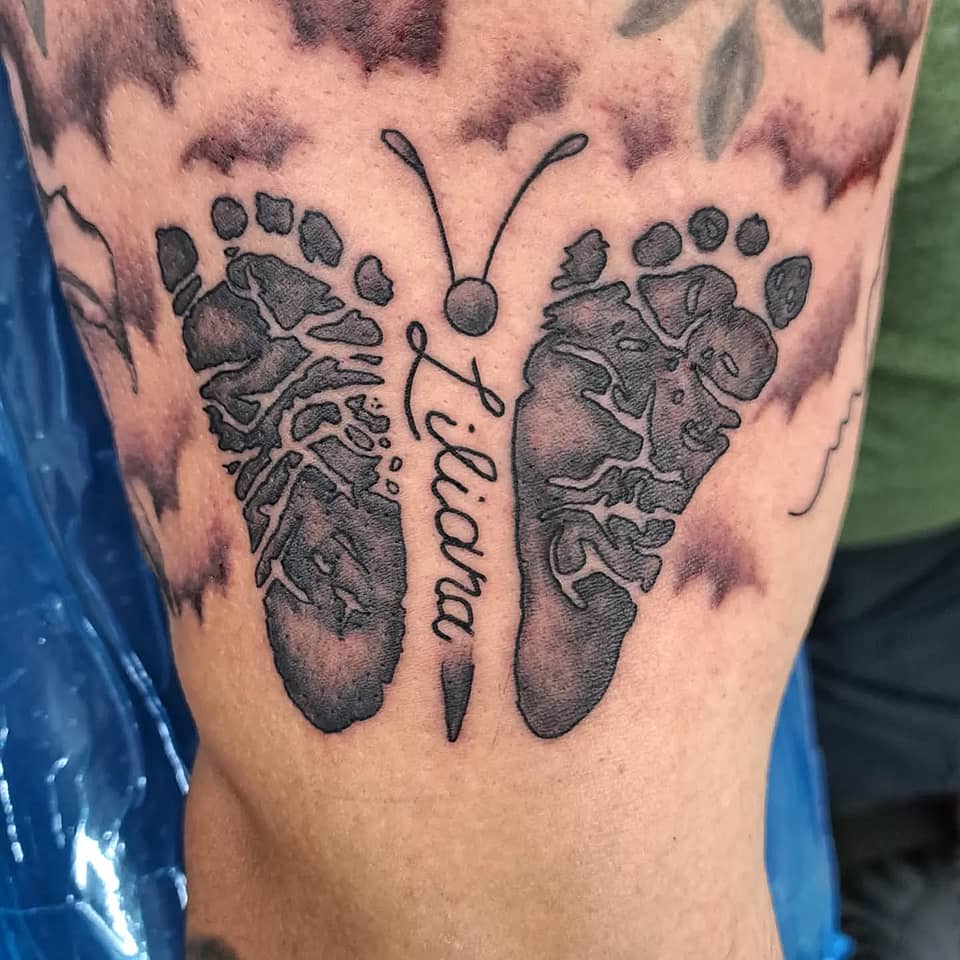 Liliana Butterfly Footprints