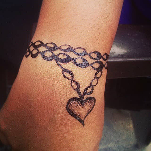 Linked Heart Pendant