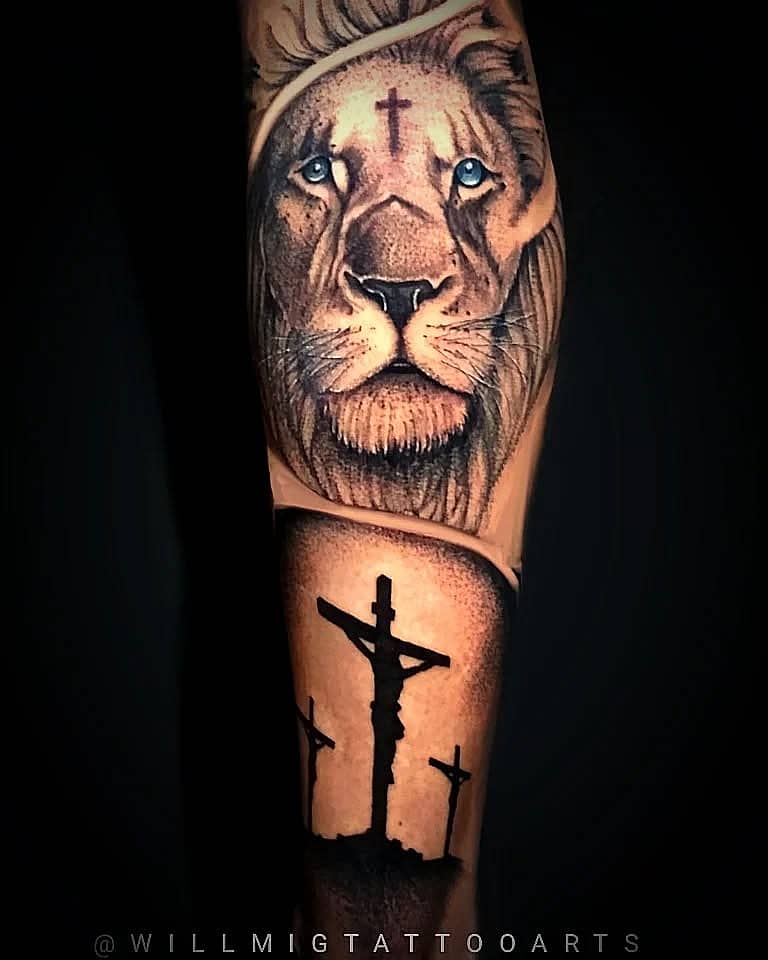 Lion of Judah at Calvary