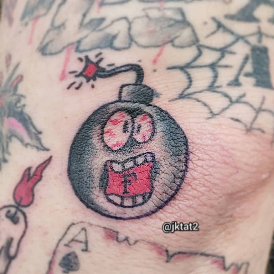 Lit F-Bomb Cartoon