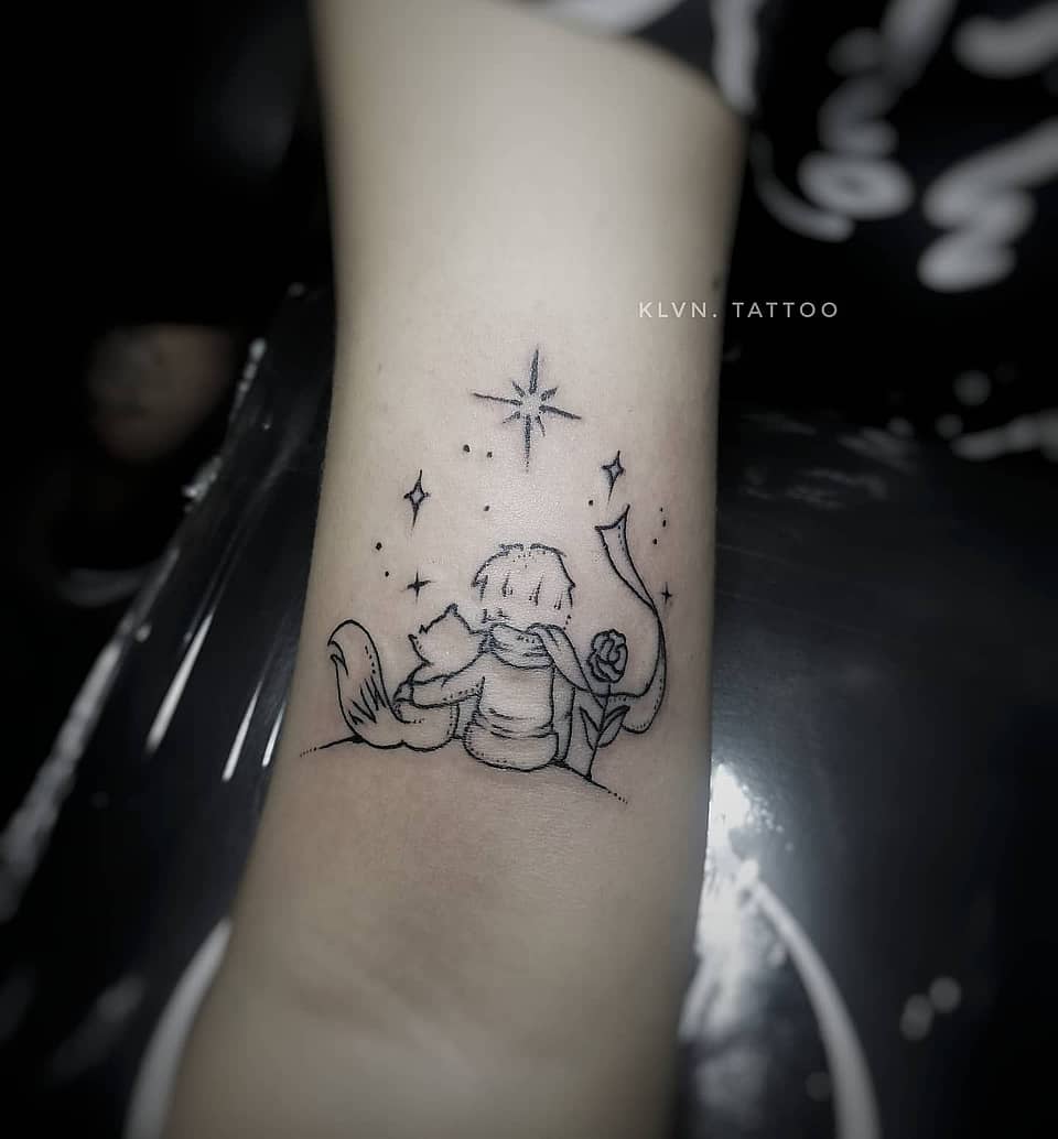 Little Prince, Fox & Rose