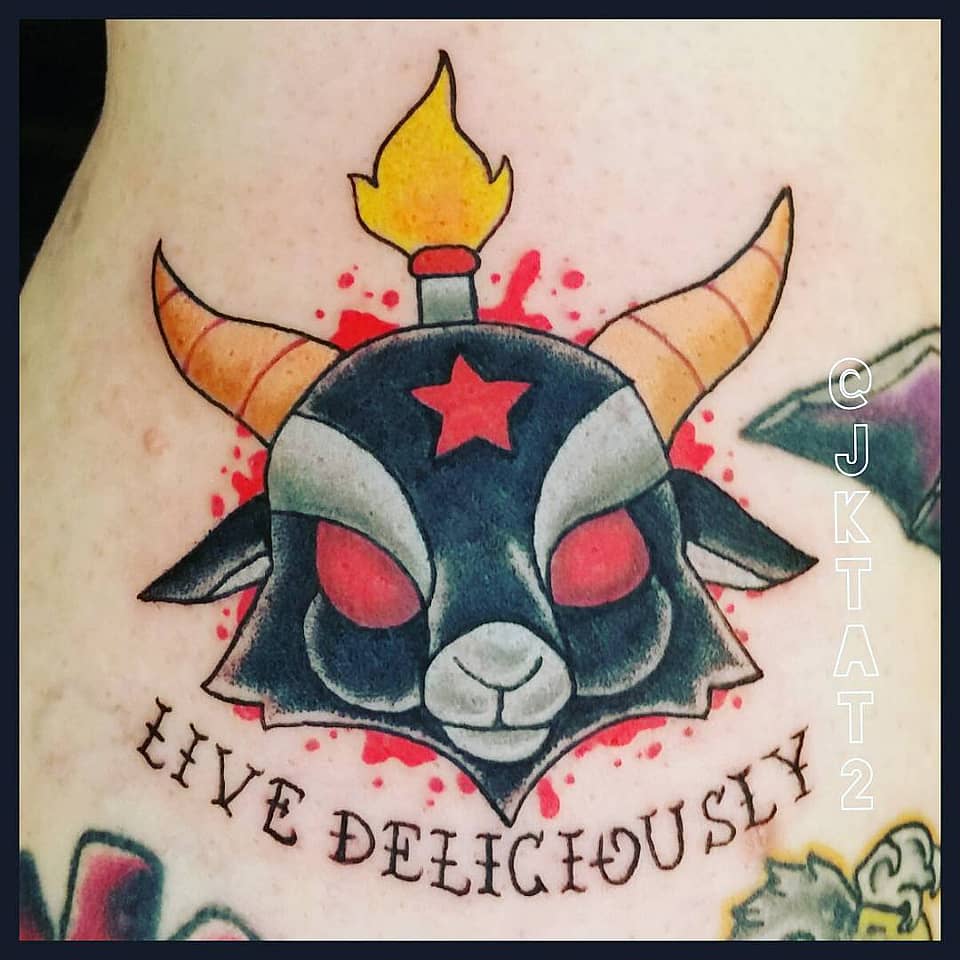 Live Deliciously Goat Sigil