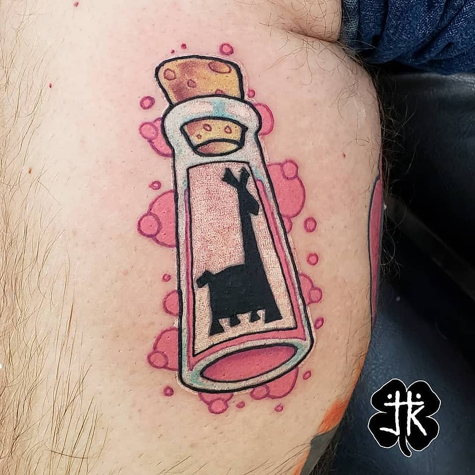 Llama Potion Bottle