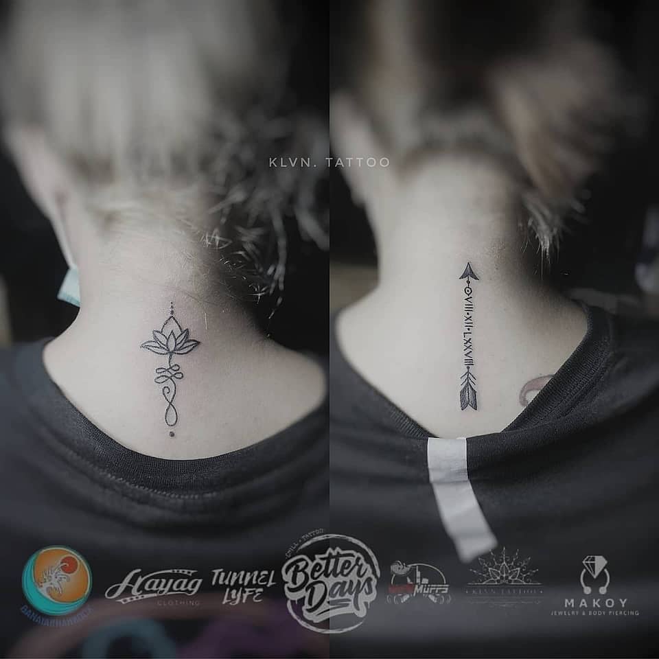 Lotus & Arrow Nape Set