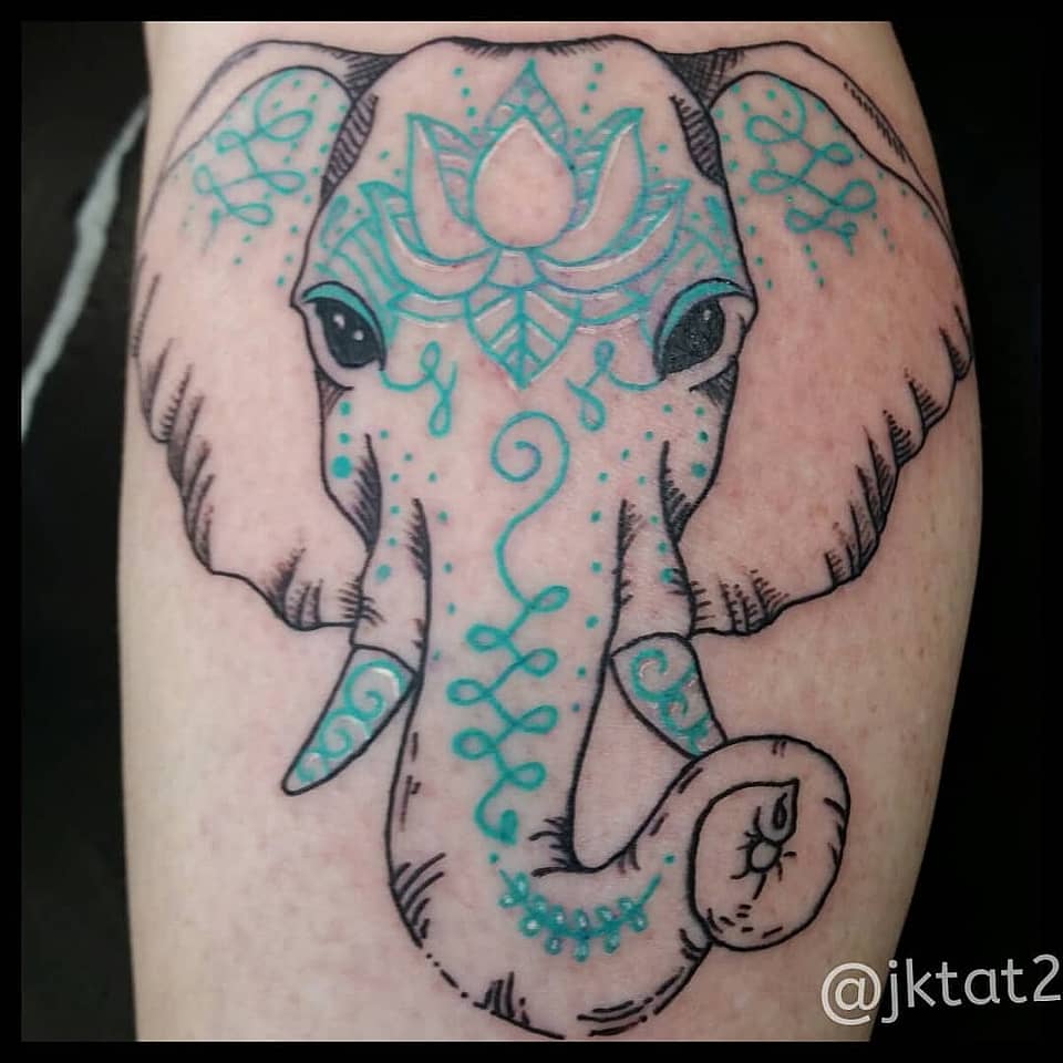 Lotus-Crowned Elephant