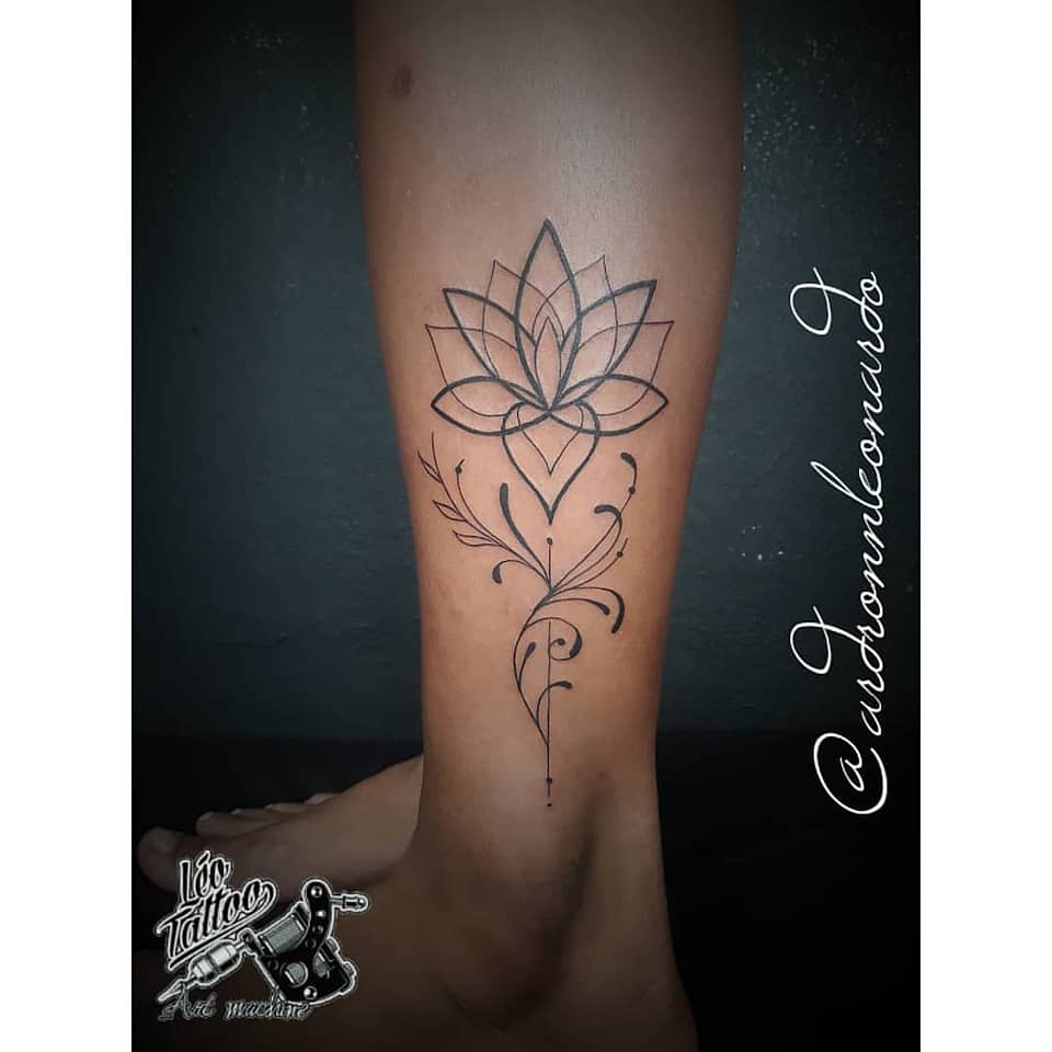 Lotus Filigree Anklet