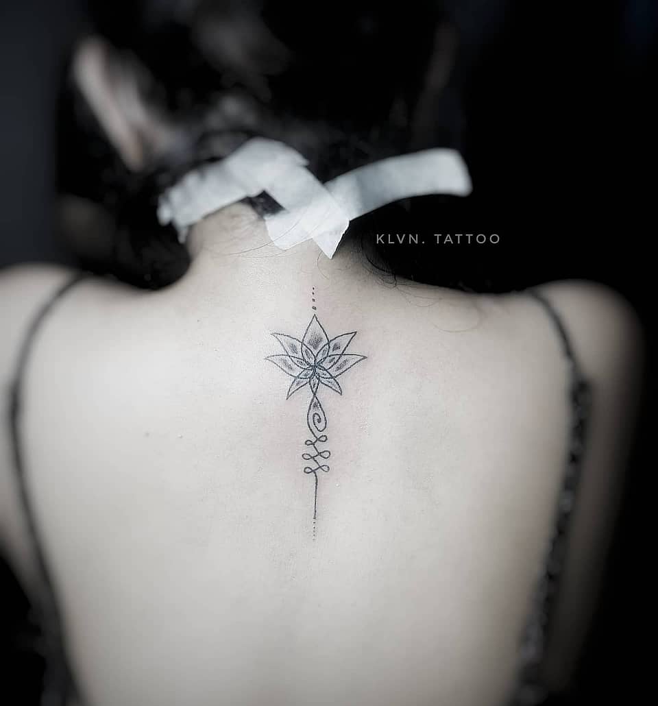 Lotus Spine Ornament
