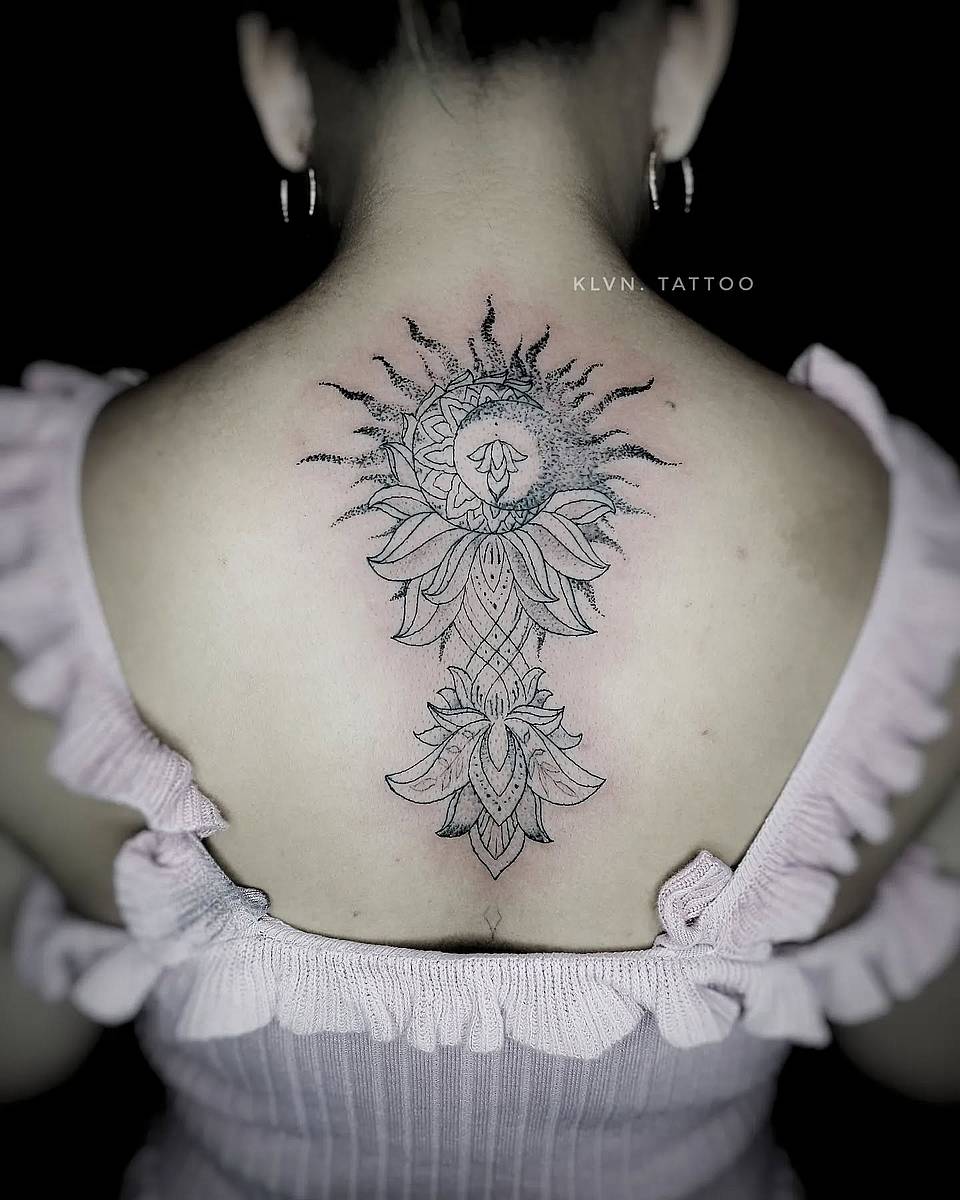 Lotus & Sun Mandala