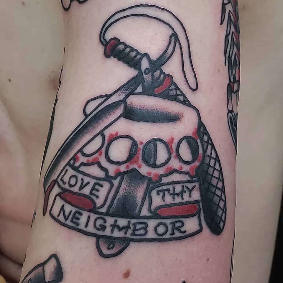 Love Thy Neighbor Brass Knuckles