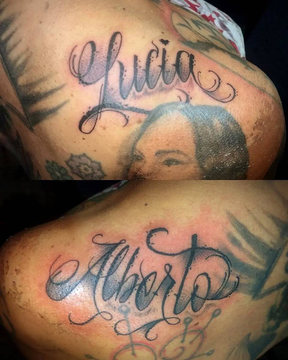 Lucia & Alberto Script Dedication