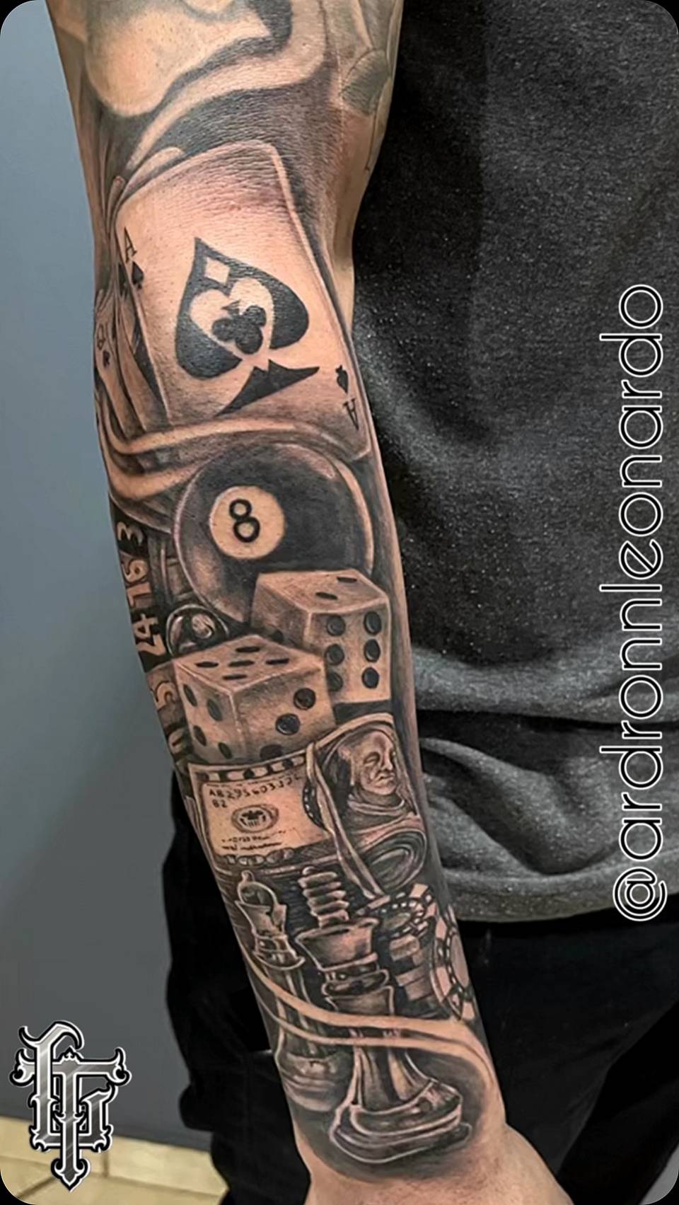 Luck & Risk Forearm Sleeve