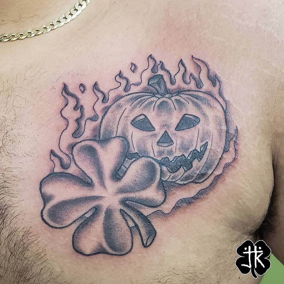 Lucky Flames Jack-o'-Lantern