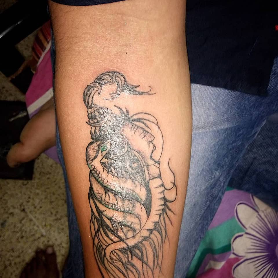 Mahadev Serpent Guardian