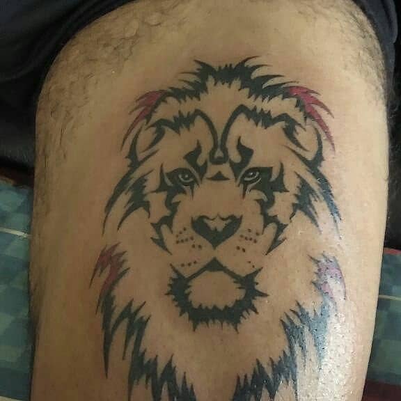 Majestic Tribal Lion
