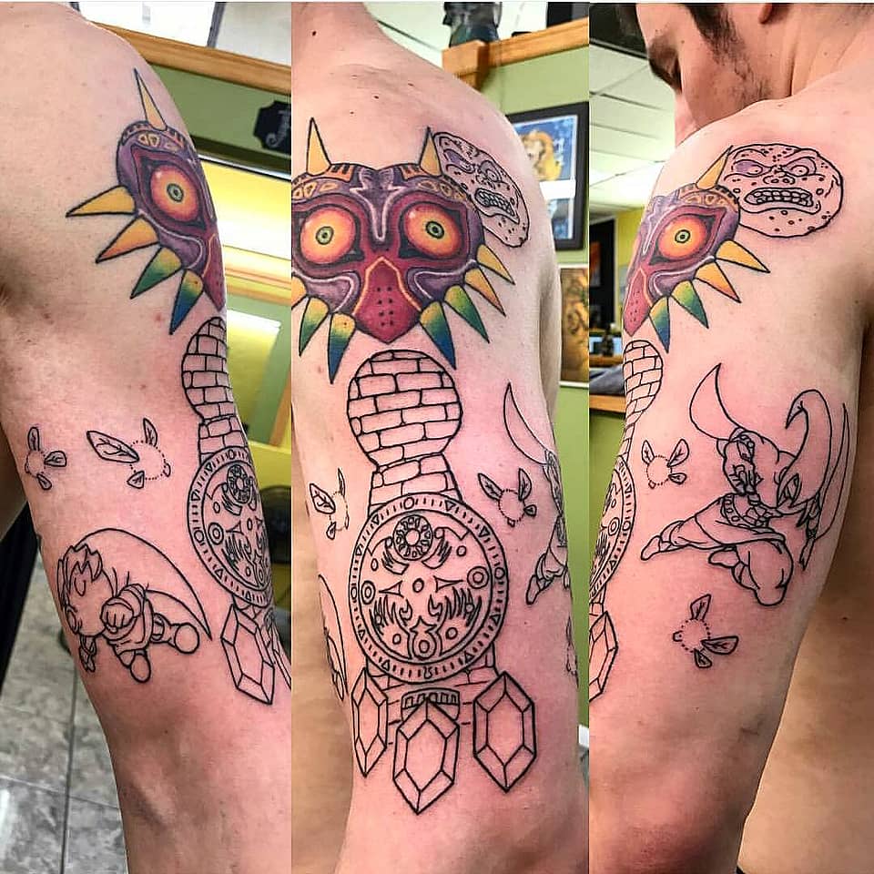 Majora's Mask and Clock Tower Tribute