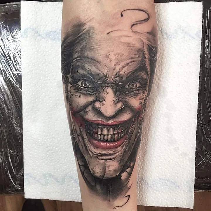 Maniacal Joker Portrait