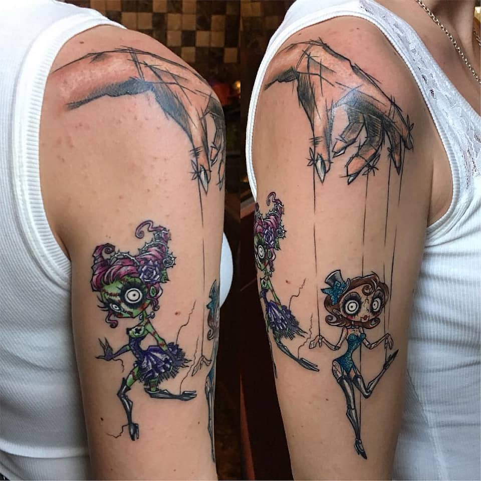 Marionette Ballerinas with Puppet Hand