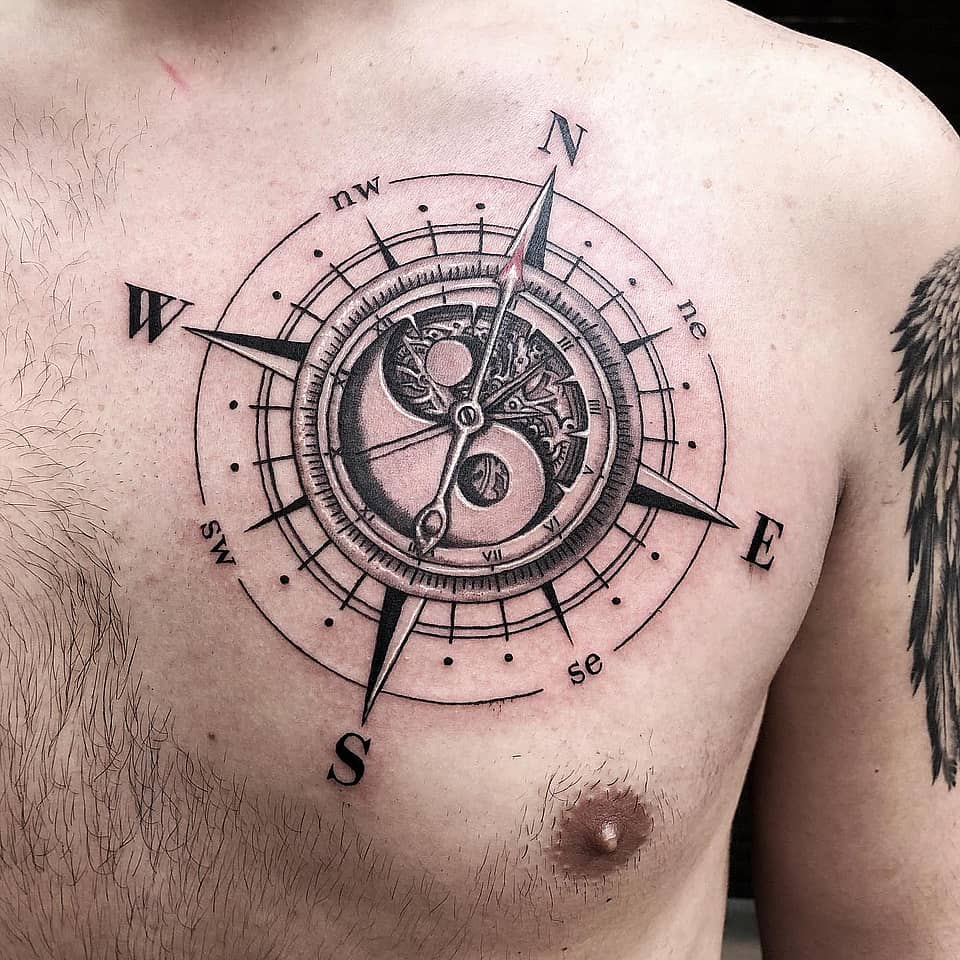 Mechanical Yin-Yang Compass